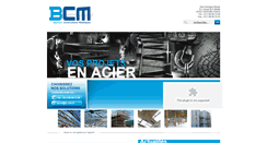Desktop Screenshot of bcm-charpente.fr